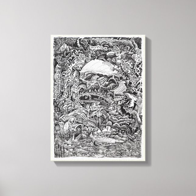 Waiting out the Maelstrom  Canvas Print (Front)
