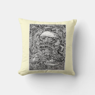 Waiting out the Maelstrom  Throw Pillow
