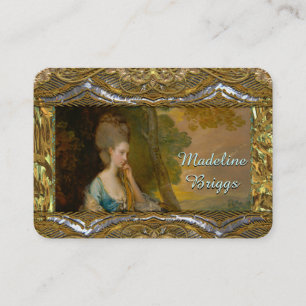 Waiting Pearl Elegant Professional Business Card