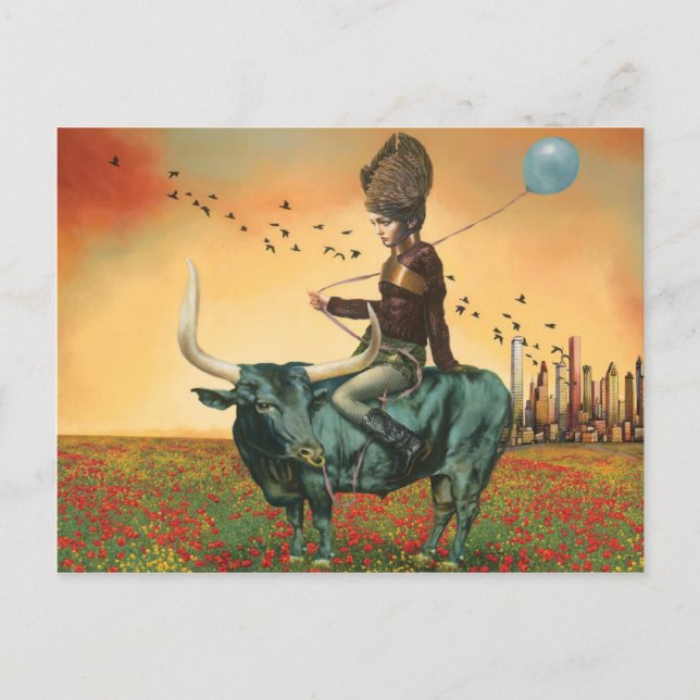 "Waiting to Fly" Postcard (Front)