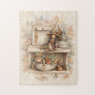 Waiting Witches Jigsaw Puzzle
