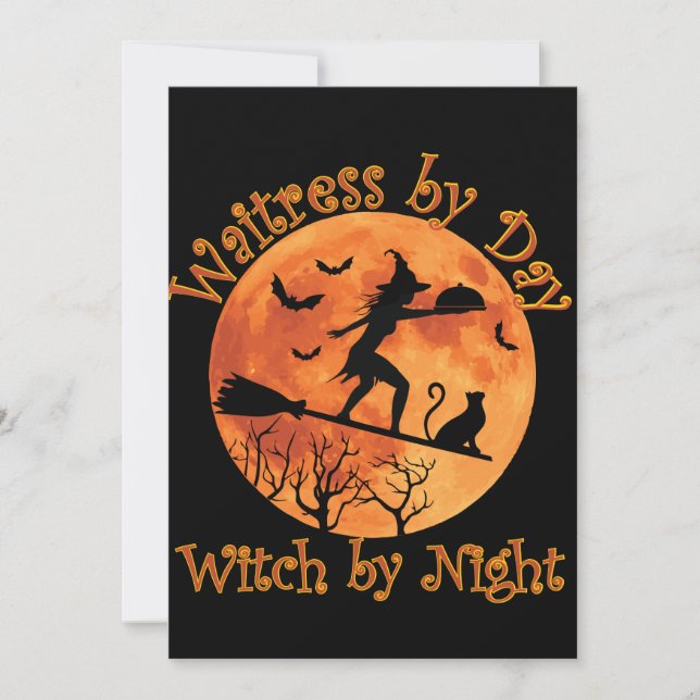 Waitress by Day Witch by Night (Front)