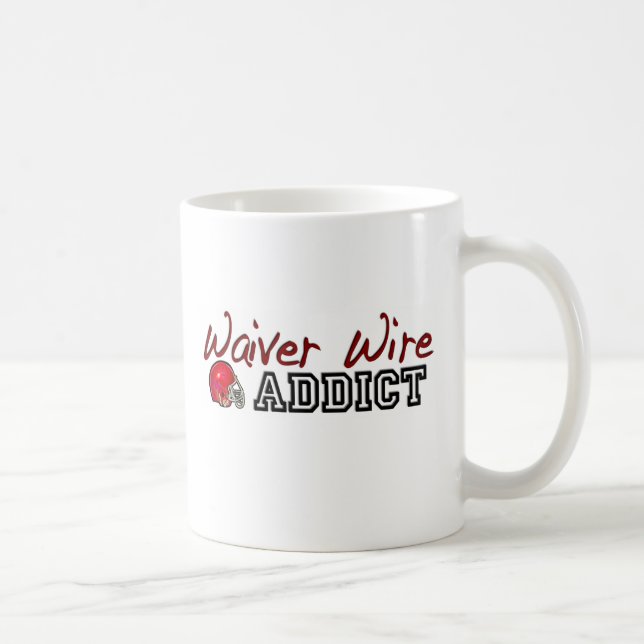 Waiver Wire Addict Coffee Mug (Right)