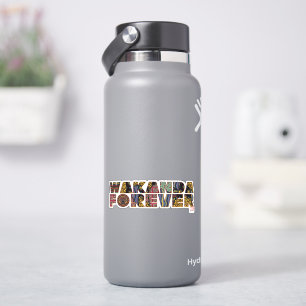 Wakanda Forever Patterned Letters