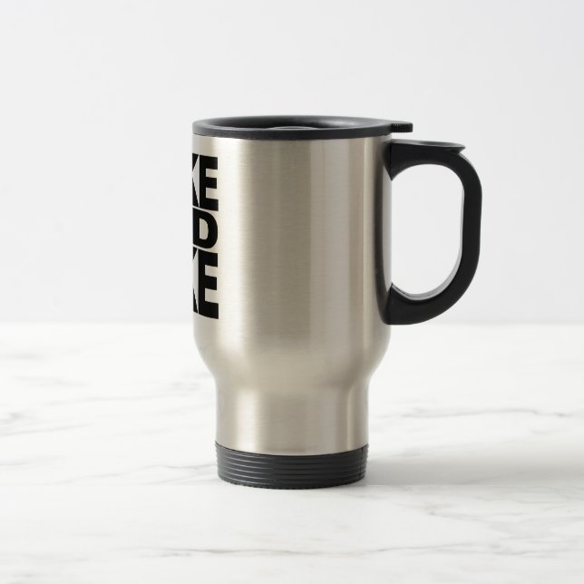 Wake And Bake Travel Mug (Right)
