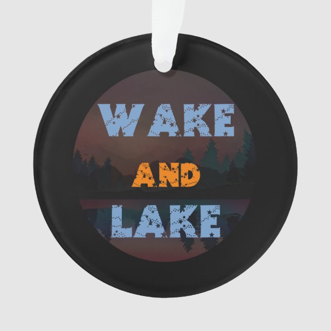 WAKE AND LAKE (devant)