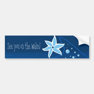 Wake Bumper Sticker