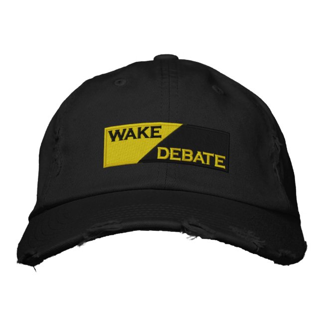 Wake Debate - Nouveaux Casquettes de logo (Devant)