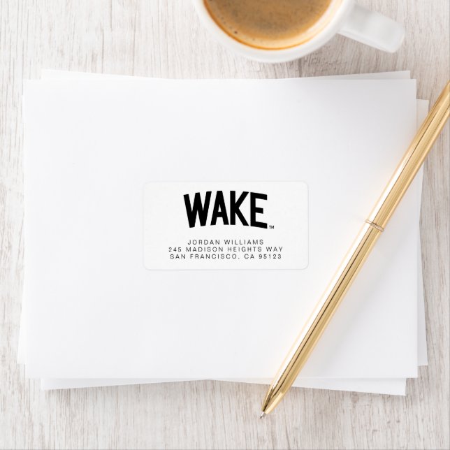 Wake Forest University | Wake Arch Label (Insitu)