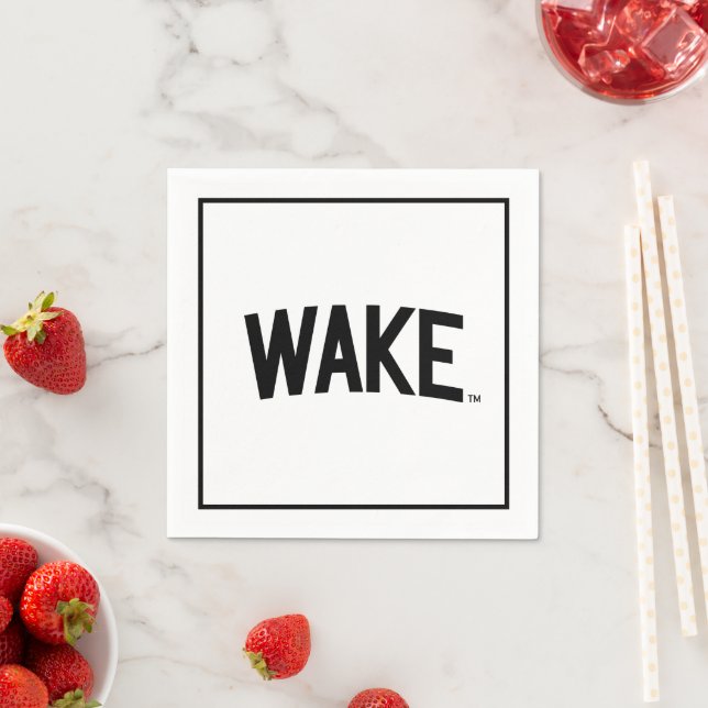 Wake Forest University | Wake Arch Napkin (Insitu)