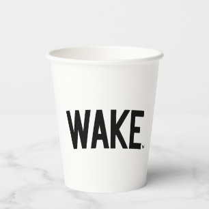 Wake Forest University Wake Arch Paper Cups