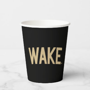 Wake Forest University Wake Arch Paper Cups