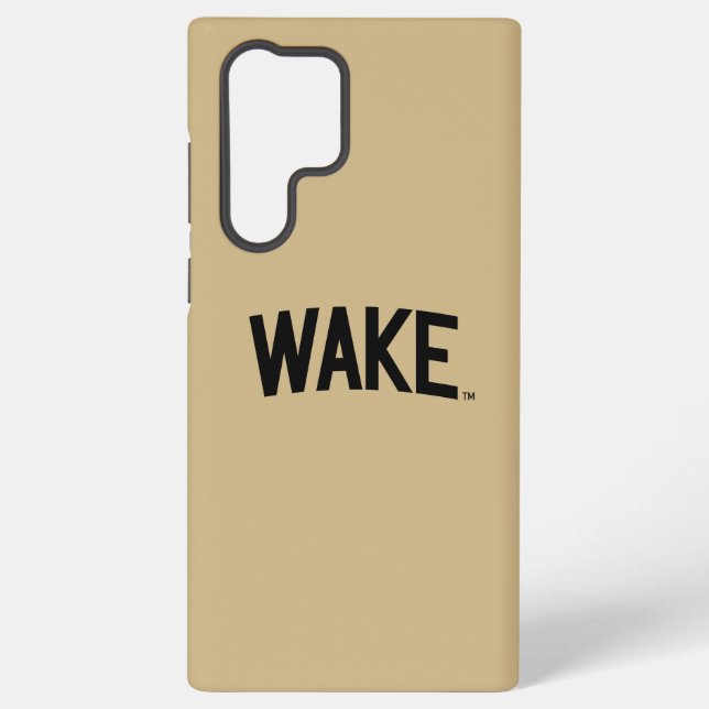 Wake Forest University | Wake Arch Samsung Galaxy S22 Ultra Case (Back)