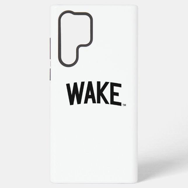 Wake Forest University | Wake Arch Samsung Galaxy S22 Ultra Case (Back)