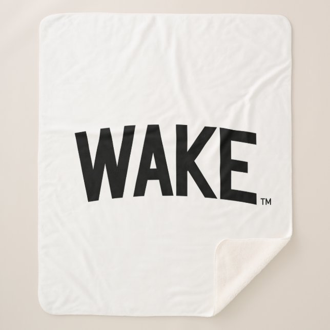 Wake Forest University | Wake Arch Sherpa Blanket (Front)