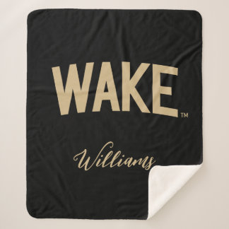 Wake Forest University | Wake Arch Sherpa Blanket