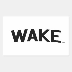 Wake Forest University   Wake Arch Sticker