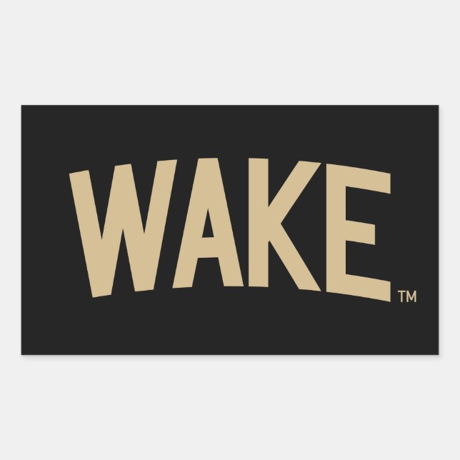 Wake Forest University | Wake Arch Sticker (Front)