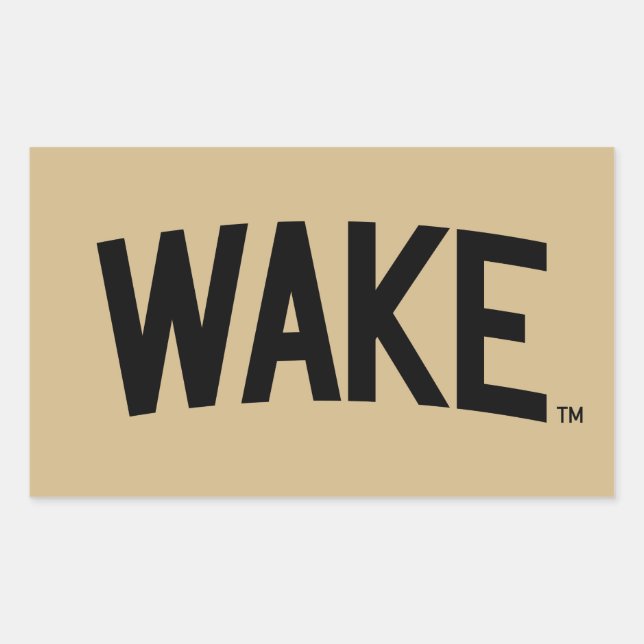 Wake Forest University | Wake Arch Sticker (Front)