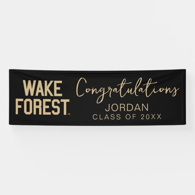 Wake Forest University | Wake Forest Banner (Horizontal)