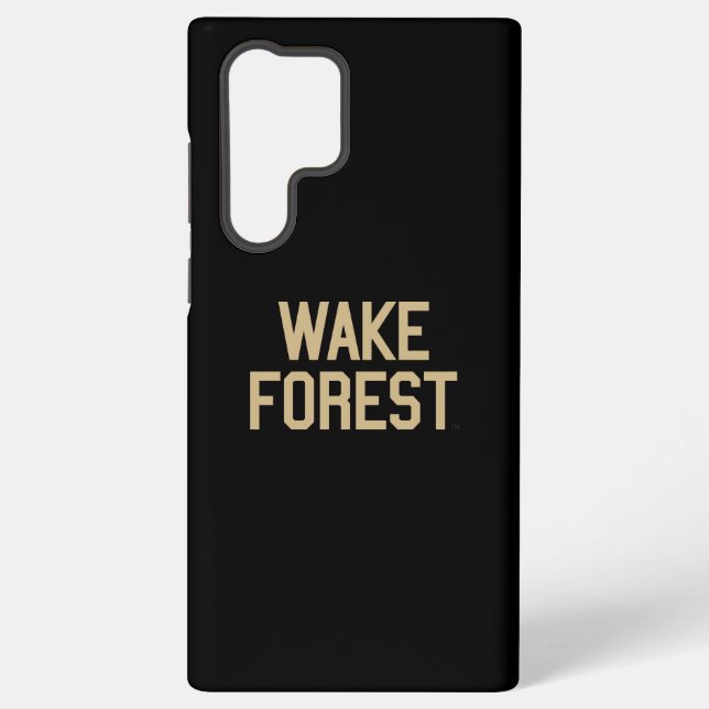 Wake Forest University | Wake Forest Samsung Galaxy S22 Ultra Case (Back)