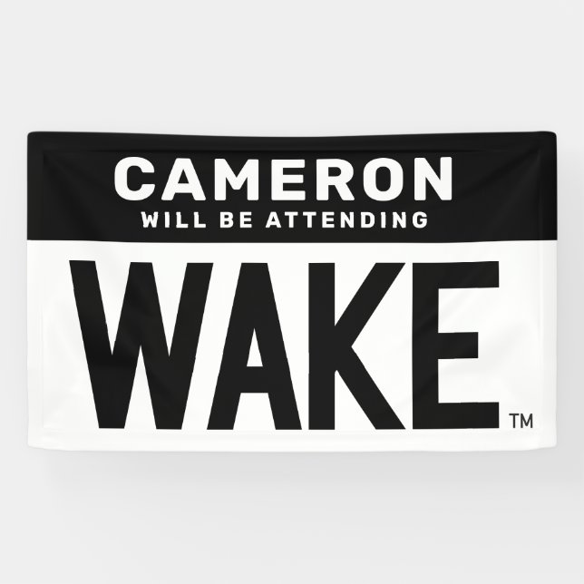 Wake Forest University | Wake Wordmark Banner (Horizontal)