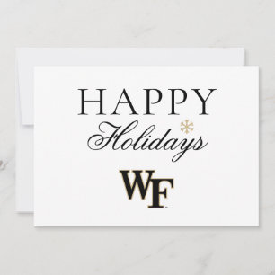 Wake Forest University   WF Holiday Card