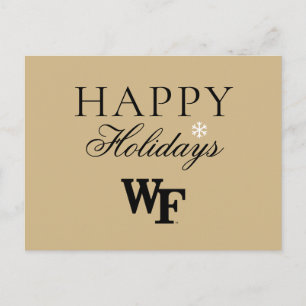 Wake Forest University   WF Holiday Postcard