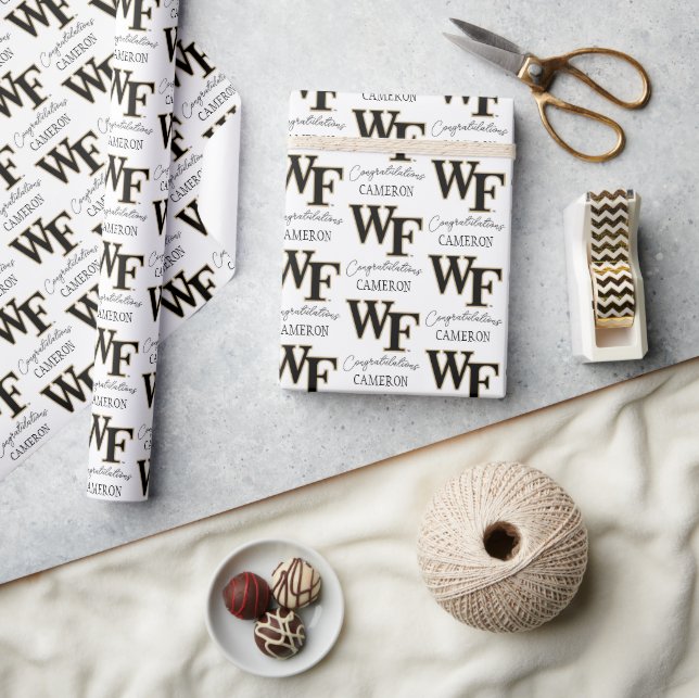 Wake Forest University | WF Wrapping Paper (Crafts)