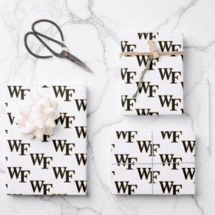 Wake Forest University   WF Wrapping Paper Sheet