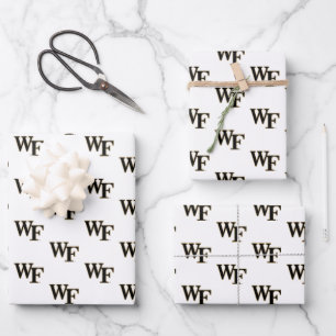Wake Forest University   WF Wrapping Paper Sheet