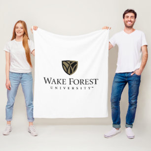 Wake Forest University Wordmark Fleece Blanket
