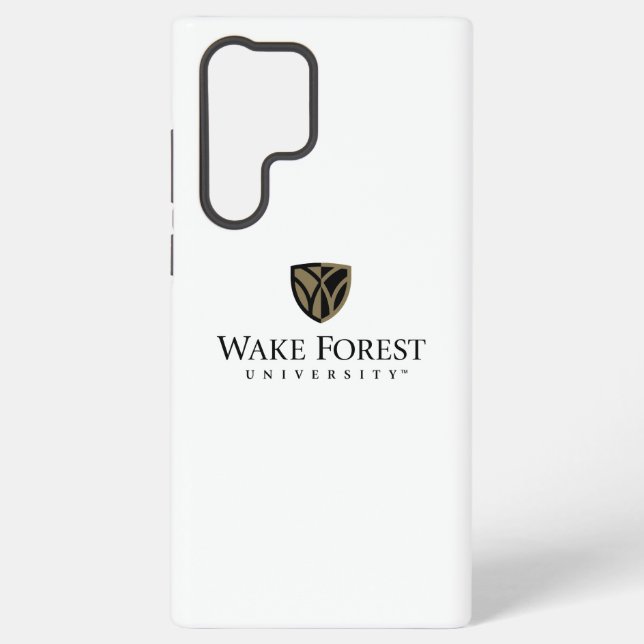 Wake Forest University Wordmark Samsung Galaxy S22 Ultra Case (Back)