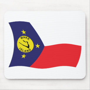 Wake Island Flag Mousepad