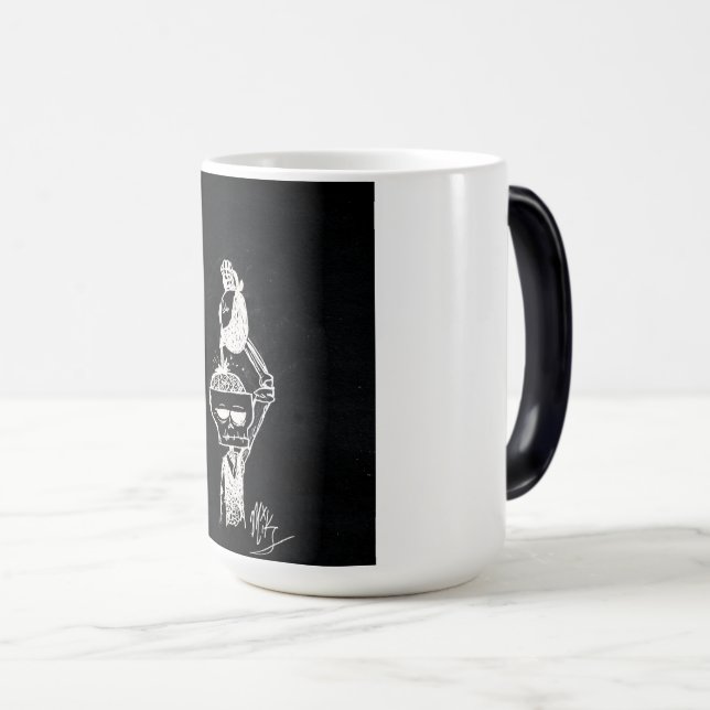 Wake Me Up Magic Mug (Front Right)