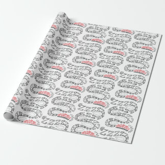 Wake Me Up When Christmas Is Over Wrapping Paper