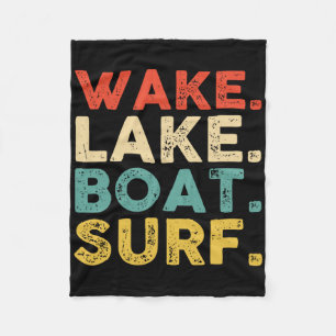 Wake Surfing Wake Surf Wake Surfing Rope Wake Surf Fleece Blanket