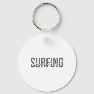 Wake Surfing Wakesurf Wake Surfer Surfing Boat Keychain