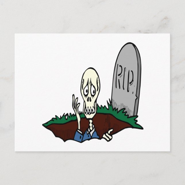 Wake The Dead Postcard (Front)