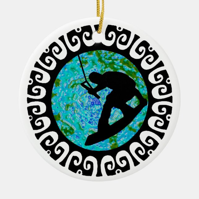 WAKE THE PLANET CERAMIC ORNAMENT (Front)