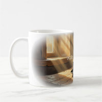 Wake to Wonder Coffee Glow Poster