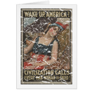 Wake Up-1917 - distressed
