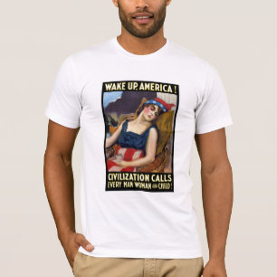 Wake Up America! Civilization Calls T-Shirt