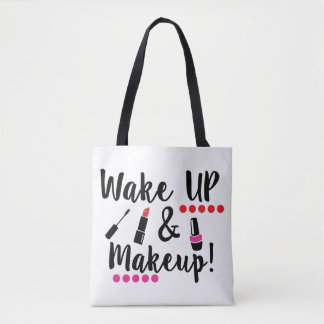 Wake Up And Makeup Tote