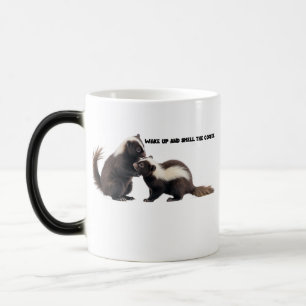 WAKE UP AND SMELL THE COFFEE MAGIC MUG