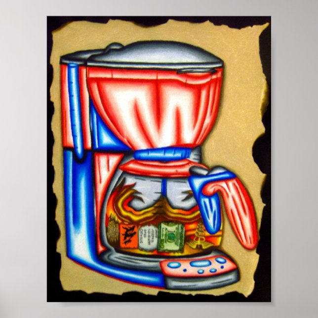 Wake Up and Smell the Corruption Poster (Front)