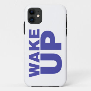 Wake Up Blue iPhone 11 Case