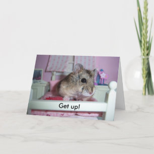 Wake up! card