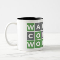 Wake Up Coffee Wordle Original 