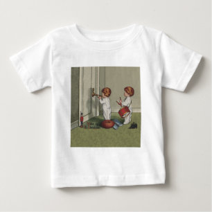 Wake Up Its Christmas cute child illustration Baby T-Shirt